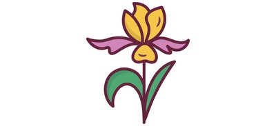 Image for Orchid  Cricut SVG Design