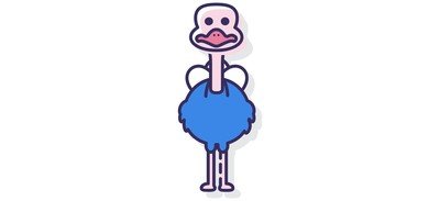 Image for Ostrich Cricut SVG Design