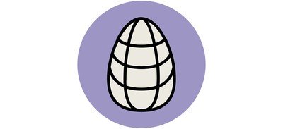 Image for Oval Shape Egg Cricut SVG Design