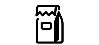 Image for Package Milk Food Cricut SVG Design