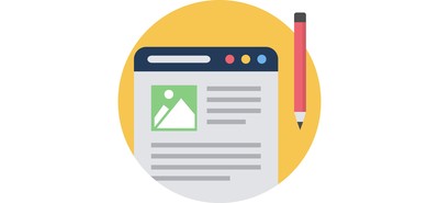 Image for Page Web Document Cricut SVG Design