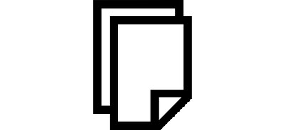 Image for Page Paper Copy Cricut SVG Design