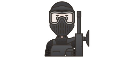 Image for Paintball  Cricut SVG Design