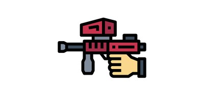 Image for Paintball  Cricut SVG Design