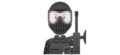 Image for Paintball  Cricut SVG Design