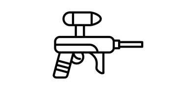 Image for Paintball  Cricut SVG Design