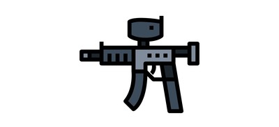 Image for Paintball Gun  Cricut SVG Design