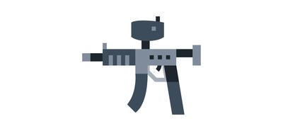 Image for Paintball Gun  Cricut SVG Design