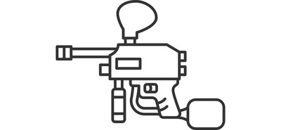 Image for Paintball Gun  Cricut SVG Design