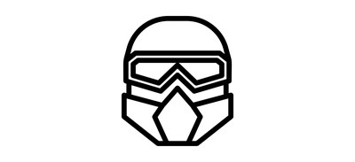 Image for Paintball Helmet Protection Sport Cricut SVG Design