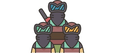 Image for Paintball Team  Cricut SVG Design