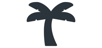 Image for Palm Tree Island Cricut SVG Design