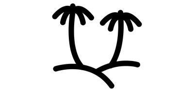 Image for Palm Beach Holiday Cricut SVG Design