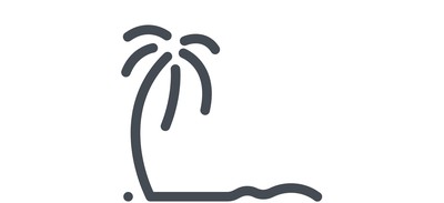 Image for Palm Sand Beach Cricut SVG Design