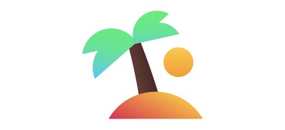 Image for Palm Tree Beach Cricut SVG Design