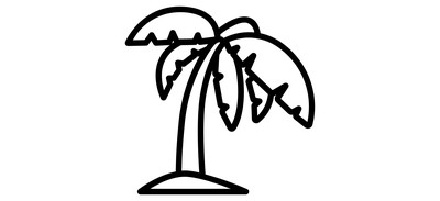 Image for Palm Palm Tree Pam Cricut SVG Design