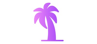 Image for Palm Arbor Palm Tree Cricut SVG Design