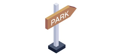 Image for Parking Sign Parking Board Park Cricut SVG Design