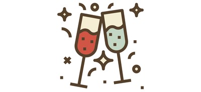 Image for Party Celebration Drink Cricut SVG Design