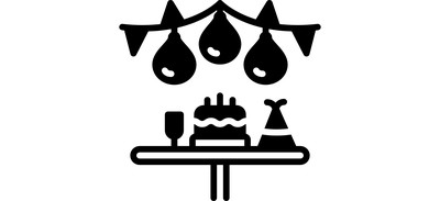 Image for Party Birthday Cake Cricut SVG Design