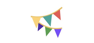 Image for Party Decoration Flag Cricut SVG Design