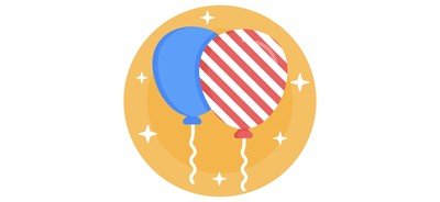 Image for Helium Balloons Patriot Balloons Patriot Decorations Cricut SVG Design