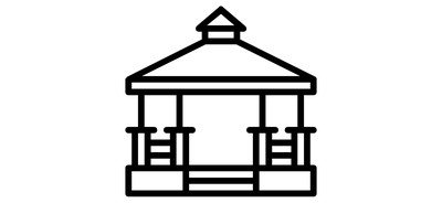 Image for Building Park Pavilion Cricut SVG Design