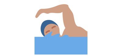 Image for Free Person Swimming Swim Cricut SVG Design