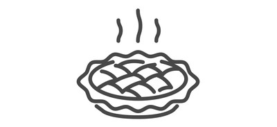 Image for Pie Baked Bacon Cricut SVG Design