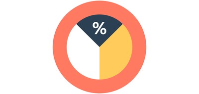 Image for Pie Chart Graph Cricut SVG Design