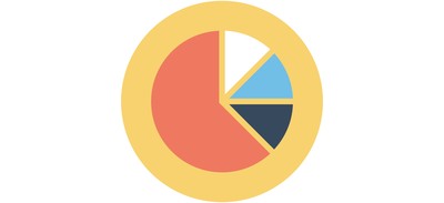 Image for Pie Chart Graph Cricut SVG Design