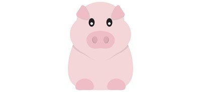 Image for Fat Pig Pigs Piglet Cricut SVG Design