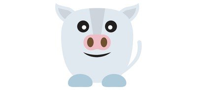 Image for Fat Pig Pigs Piglet Cricut SVG Design