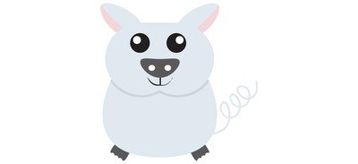 Image for Fat Pig Pigs Piglet Cricut SVG Design