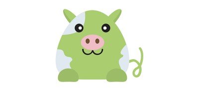 Image for Fat Pig Pigs Piglet Cricut SVG Design