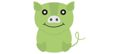 Image for Fat Pig Pigs Piglet Cricut SVG Design