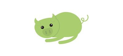 Image for Fat Pig Pigs Piglet Cricut SVG Design