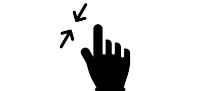 Image for Pinch Finger Gesture Cricut SVG Design