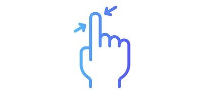 Image for Pinch Hands And Gestures Touch Cricut SVG Design