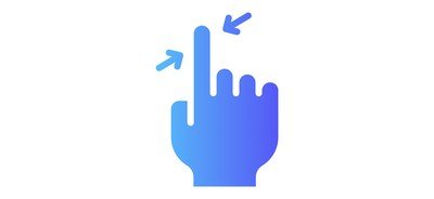 Image for Pinch Hands And Gestures Touch Cricut SVG Design