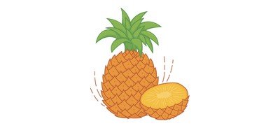 Image for Pineapple Fruit Fresh Cricut SVG Design