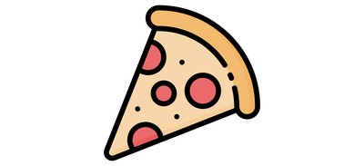 Image for Pizza Slice Food Cricut SVG Design