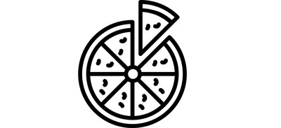 Image for Free Pizza Eat Food Cricut SVG Design