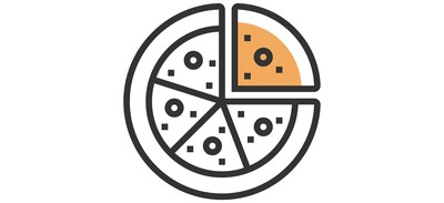 Image for Pizza Slice Fastfood Cricut SVG Design