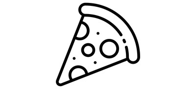 Image for Pizza Slice Food Cricut SVG Design