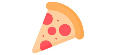 Image for Pizza Slice Food Cricut SVG Design