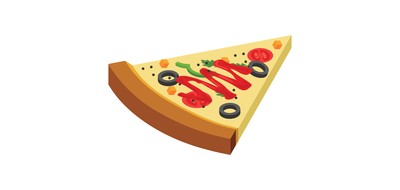 Image for Free Pizza Slice Mayo Pizza Fast Food Cricut SVG Design