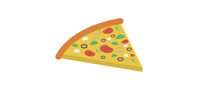 Image for Pizza Slice Mayo Pizza Fast Food Cricut SVG Design