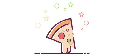 Image for Pizza Slice Mayo Pizza Fast Food Cricut SVG Design