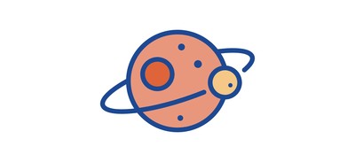 Image for Planet Space Comet Cricut SVG Design